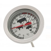 Termometru analogic pentru cuptor cu tija metalica, art TER07